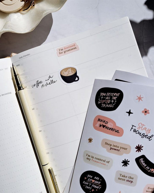 Lifestyle Stickers & Label Set