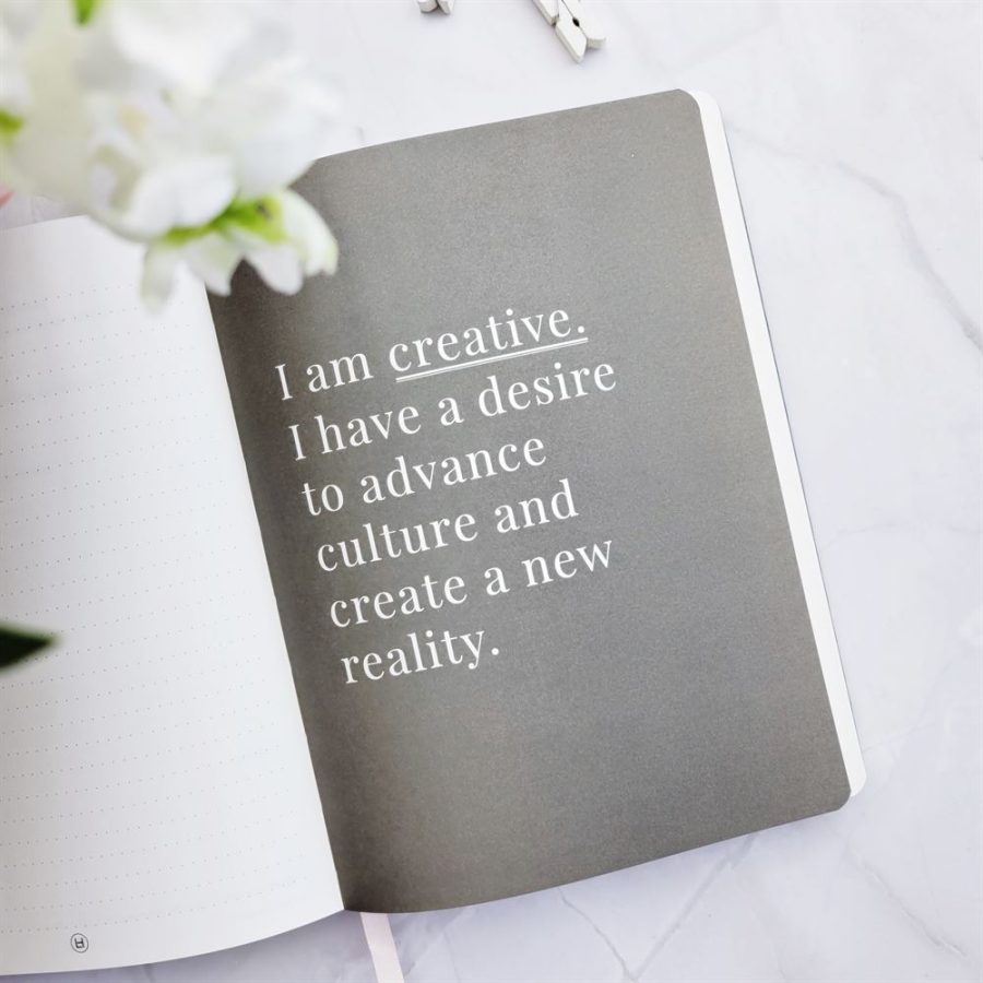 Day Organiser - Make Your Mark 'Set For Success' Daily Planner Journal Taupe
