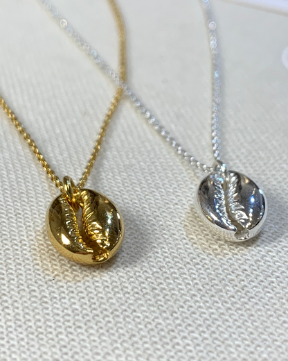 Oasis Cowrie Shell Necklace Sterling Silver