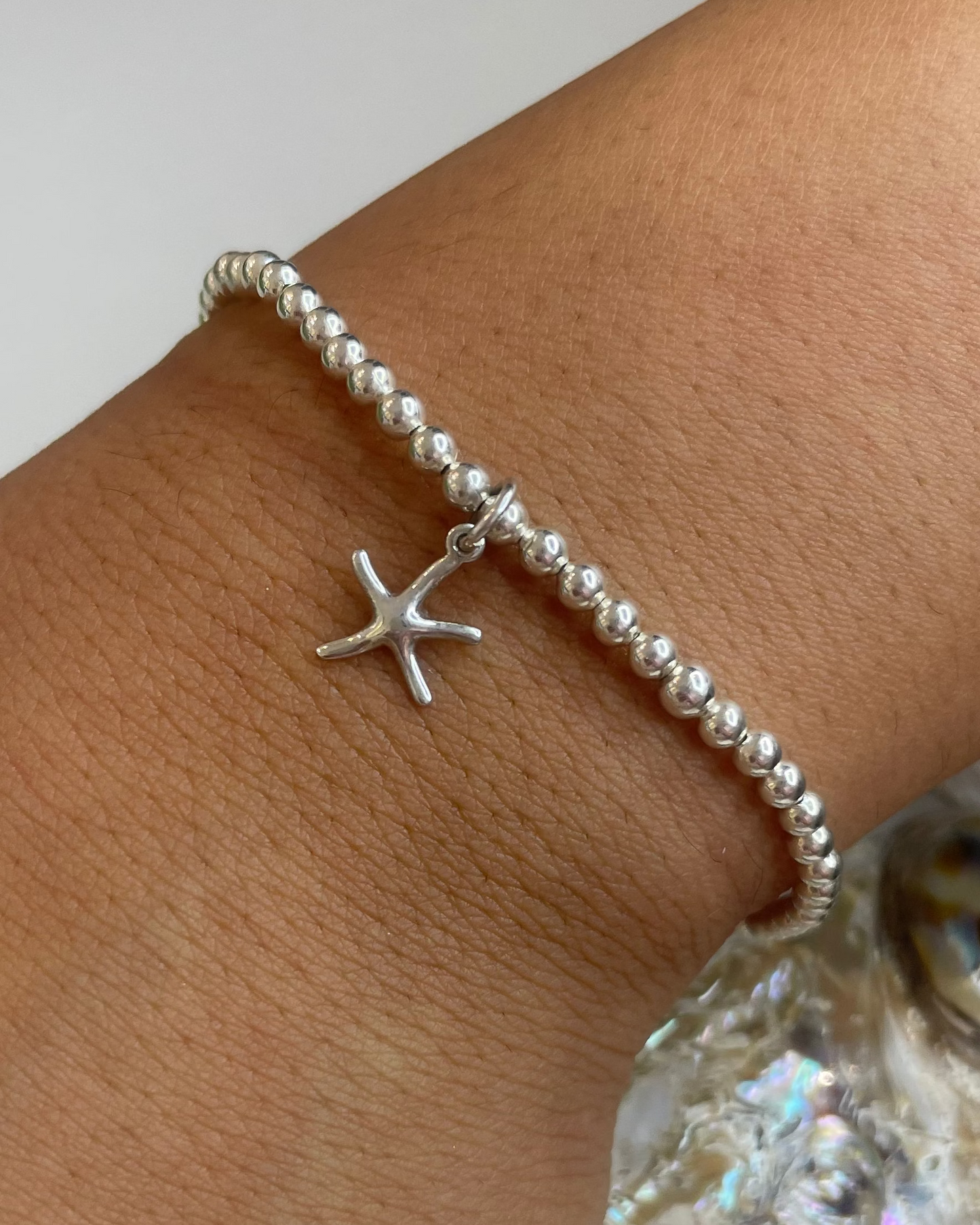 Malia Starfish Beaded Stacking Bracelet