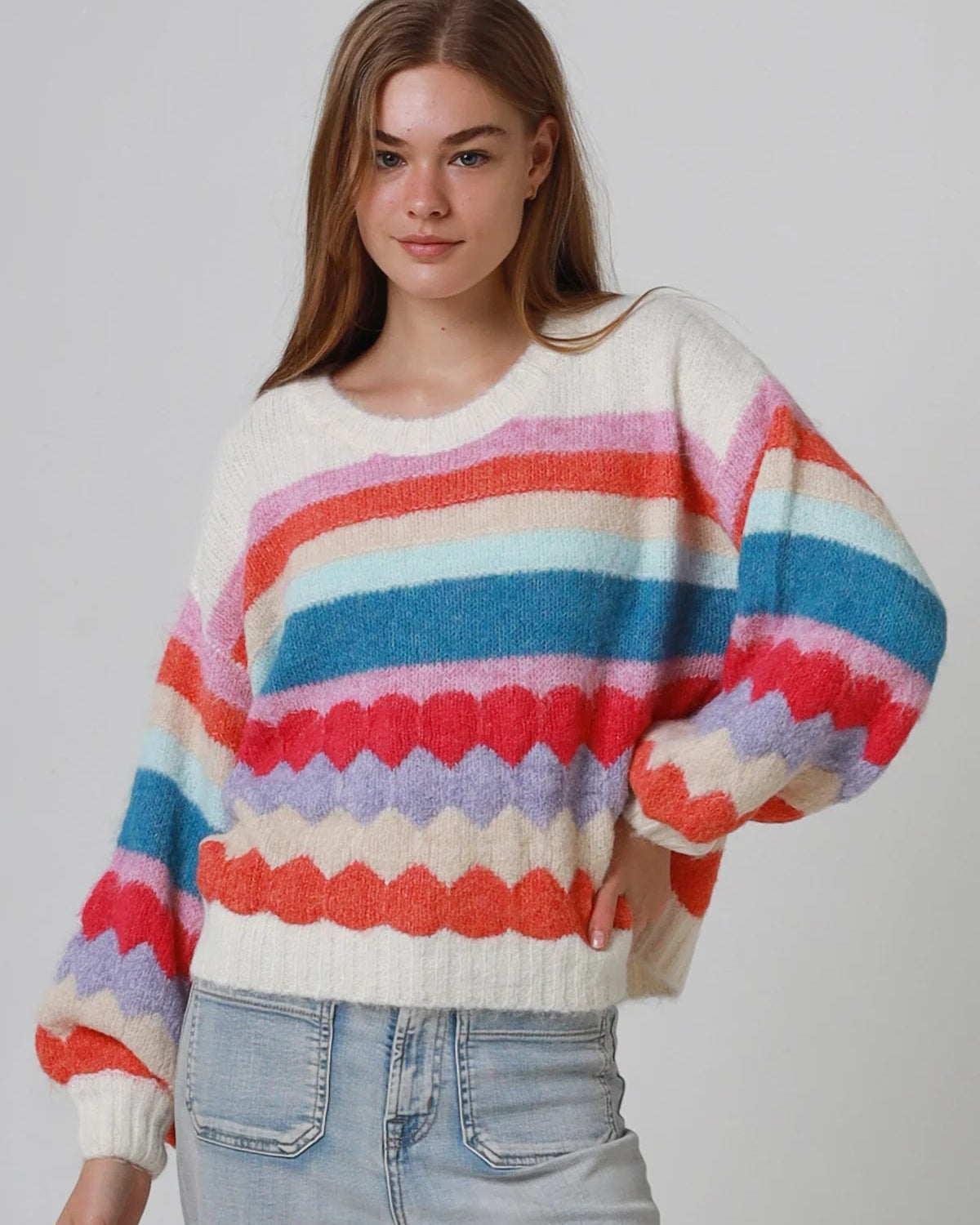 Harper Colour Knit Jumper