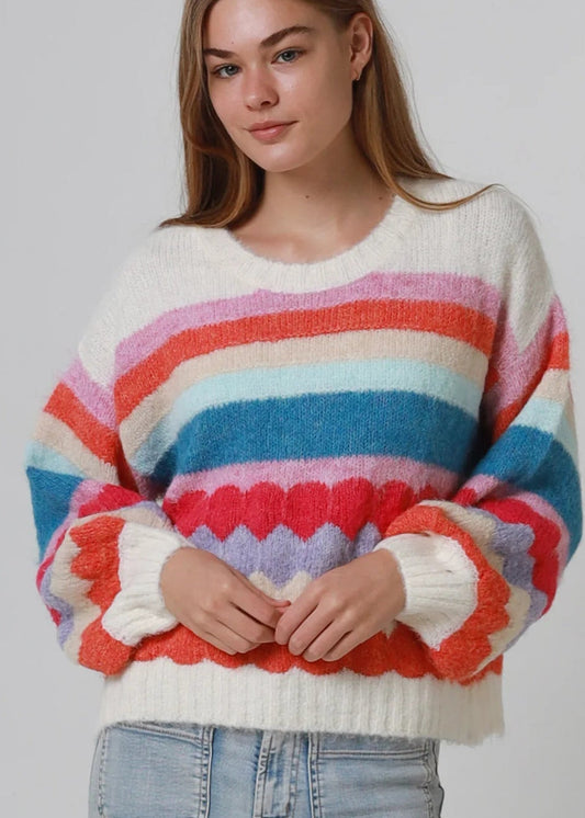 Harper Colour Knit Jumper