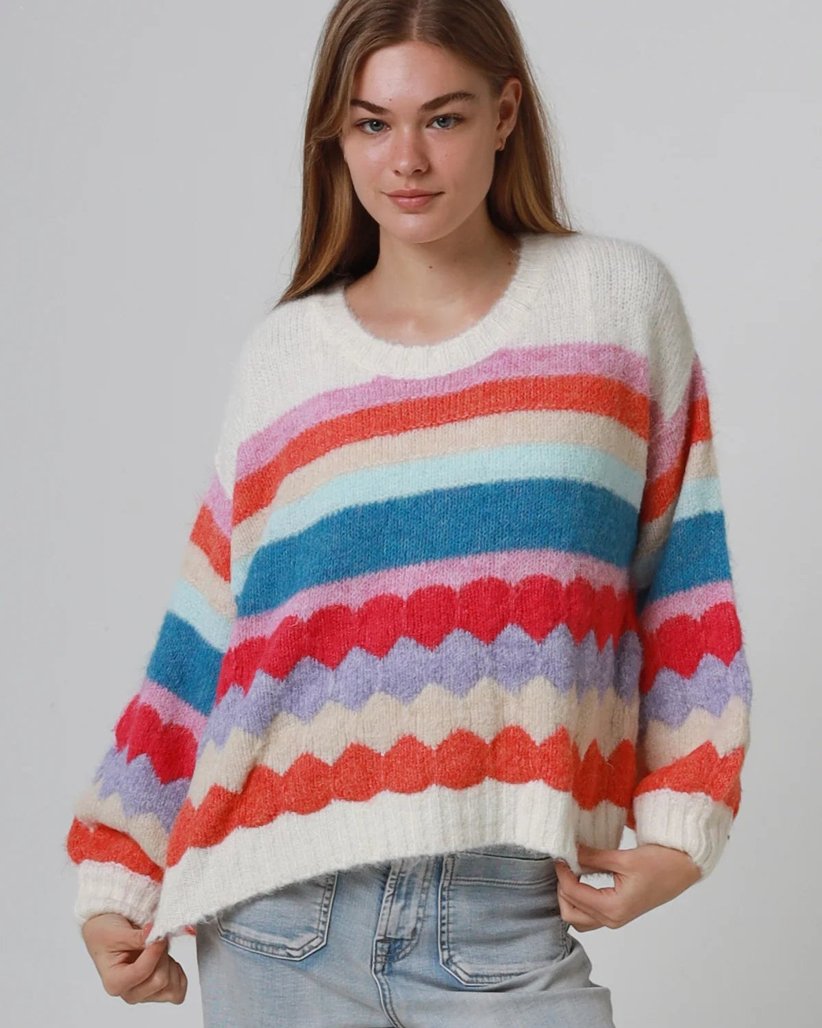 Harper Colour Knit Jumper