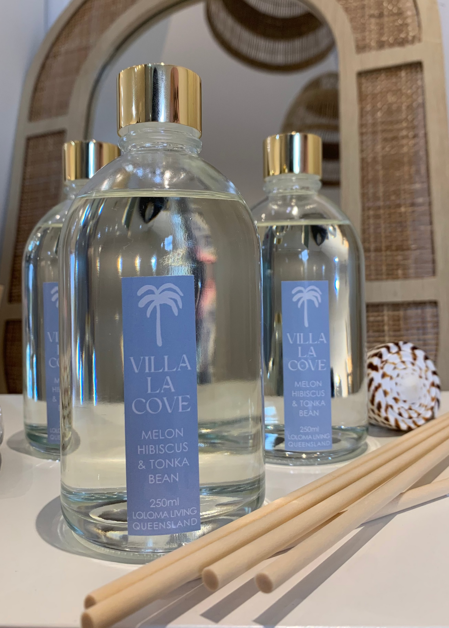 VILLA LA COVE Home Fragrance Reed Diffuser