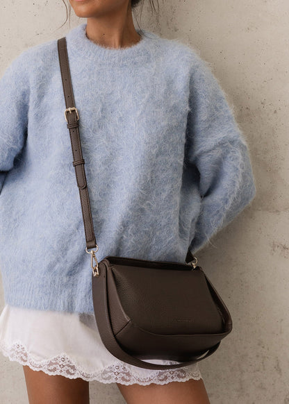 Maddie Shoulder Bag Chocolate