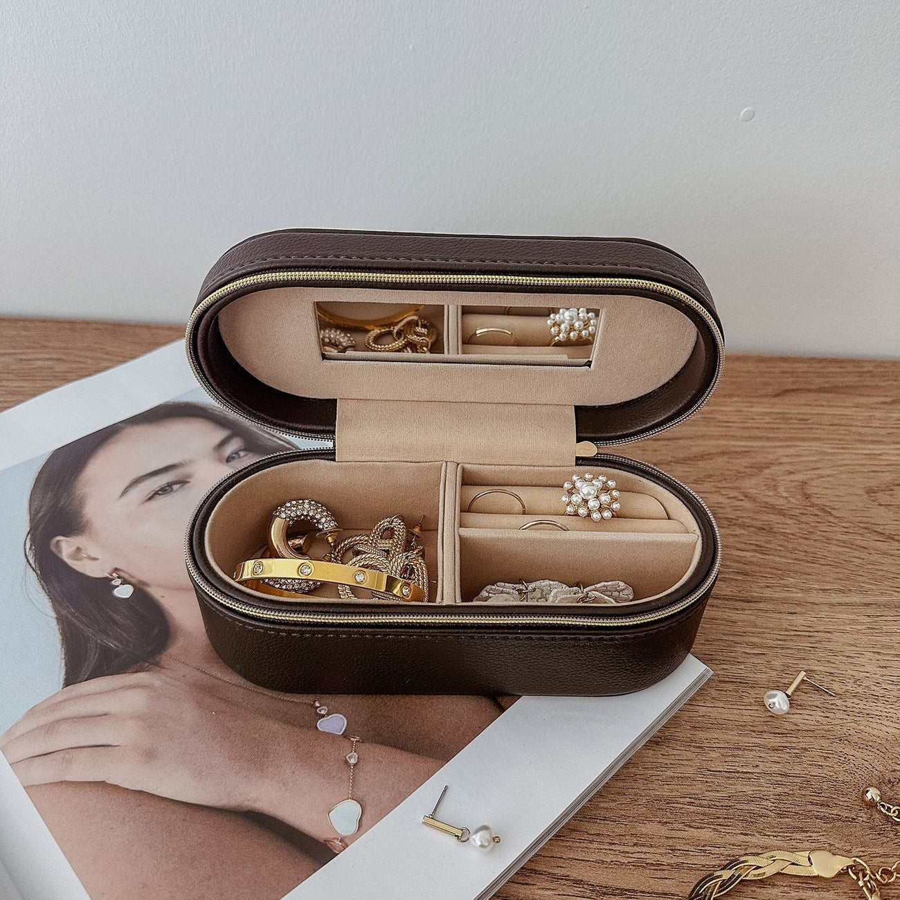 Charlee Jewellery Box Chocolate