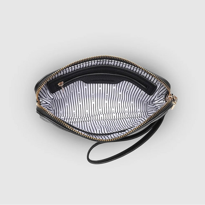 Poppy Clutch Purse Black
