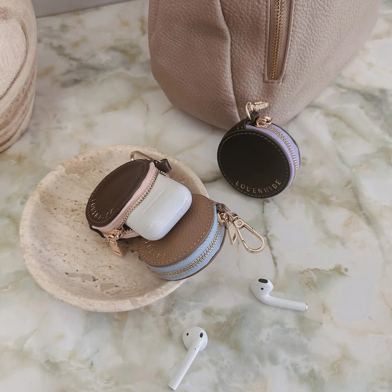 Airlie Bag Charm Chocolate