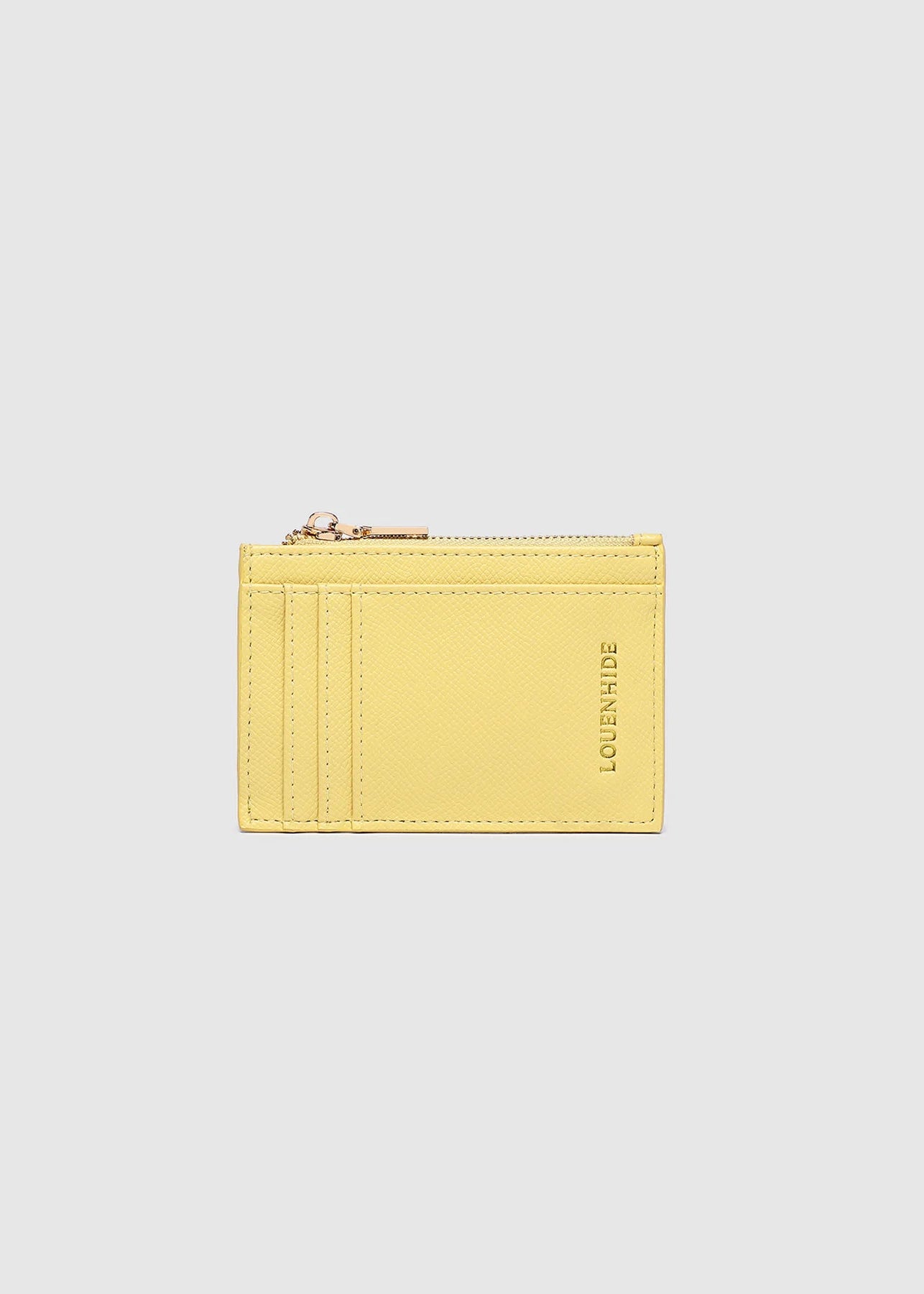 Cara Cardholder in Butter Yellow by Louenhide