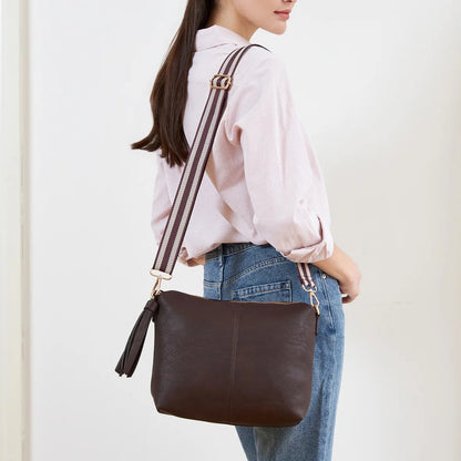 Daisy Crossbody Bag Chocolate