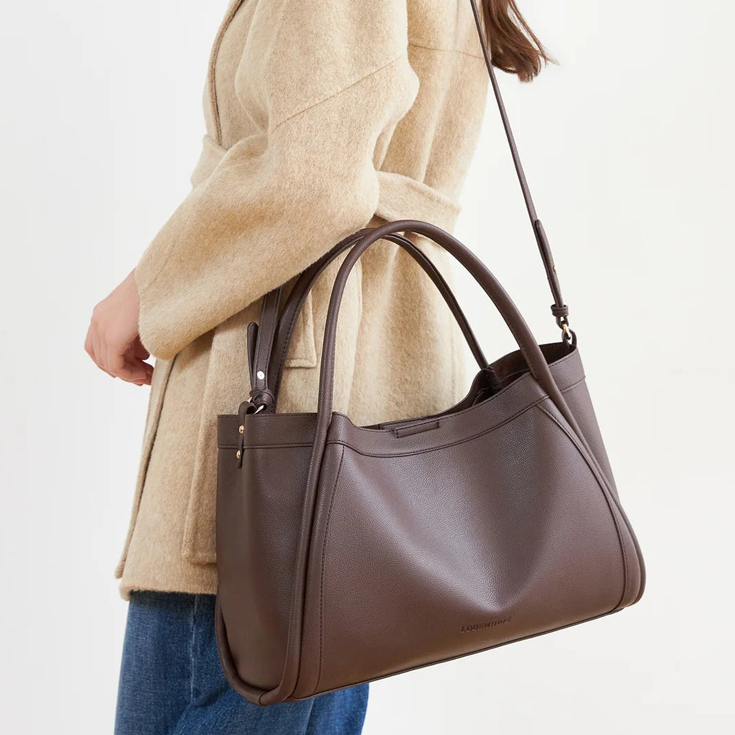 Mini Sutton Shoulder Bag Chocolate