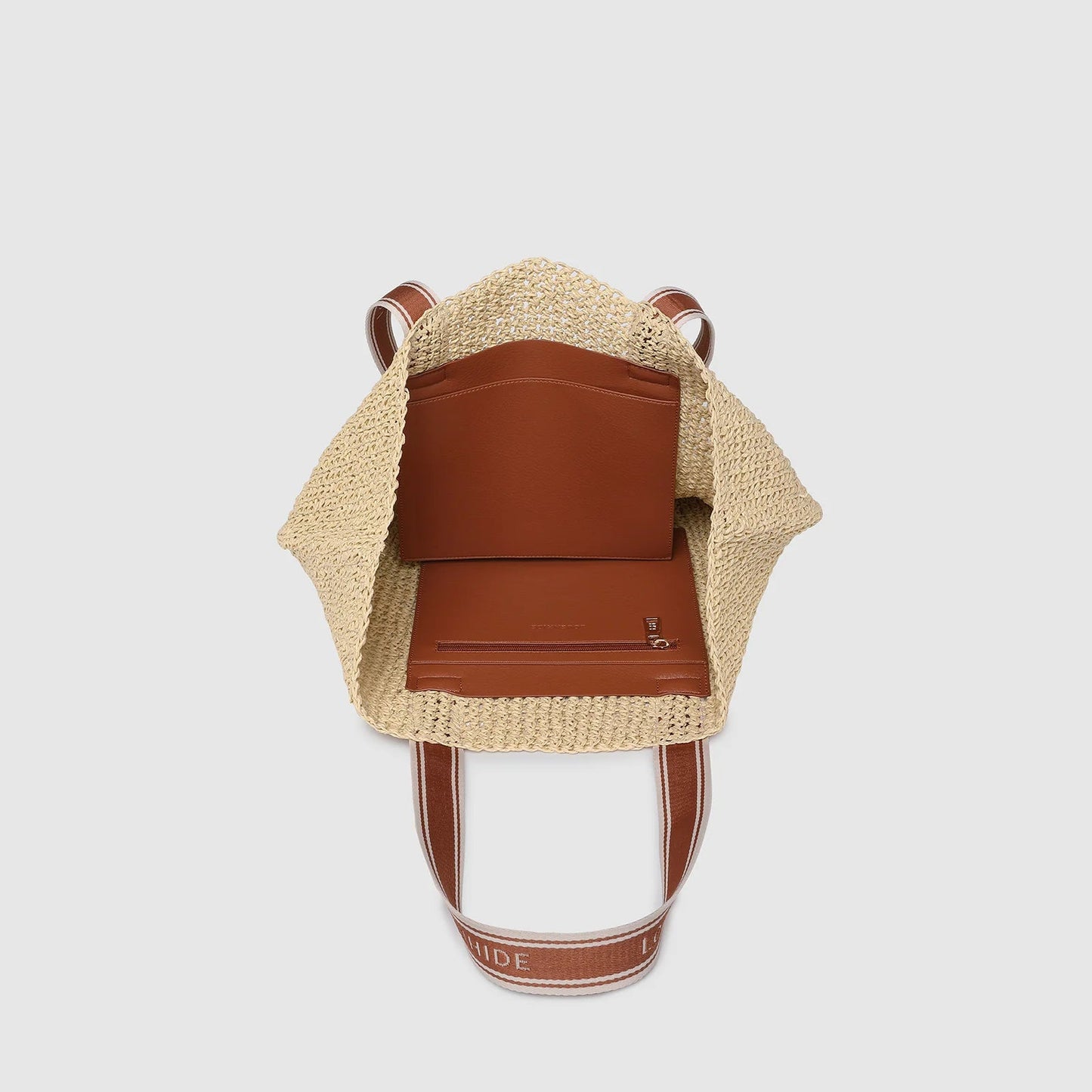 Bali Beach Bag Raffia Natural Tan