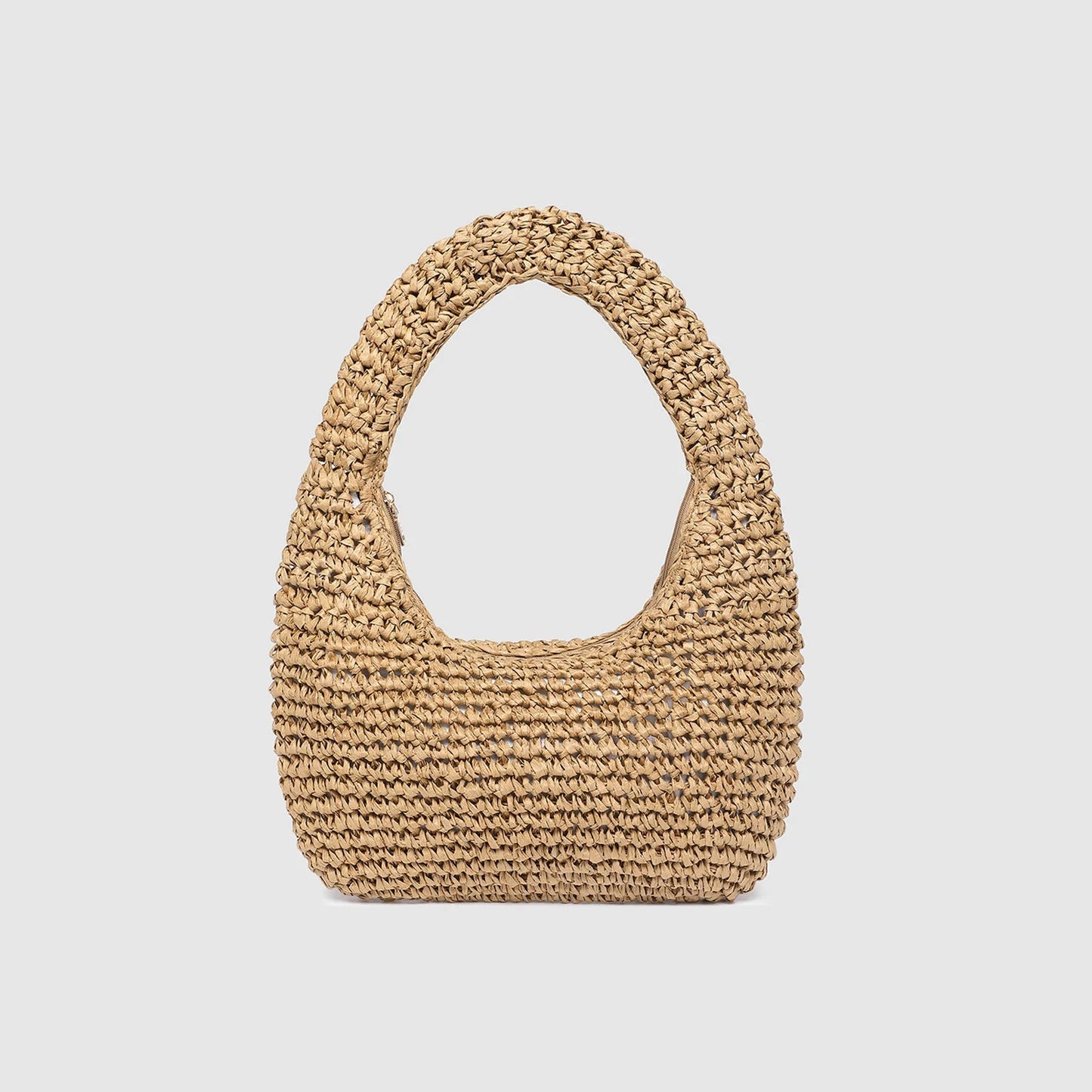 Nellie Shoulder Bag Raffia in Natural