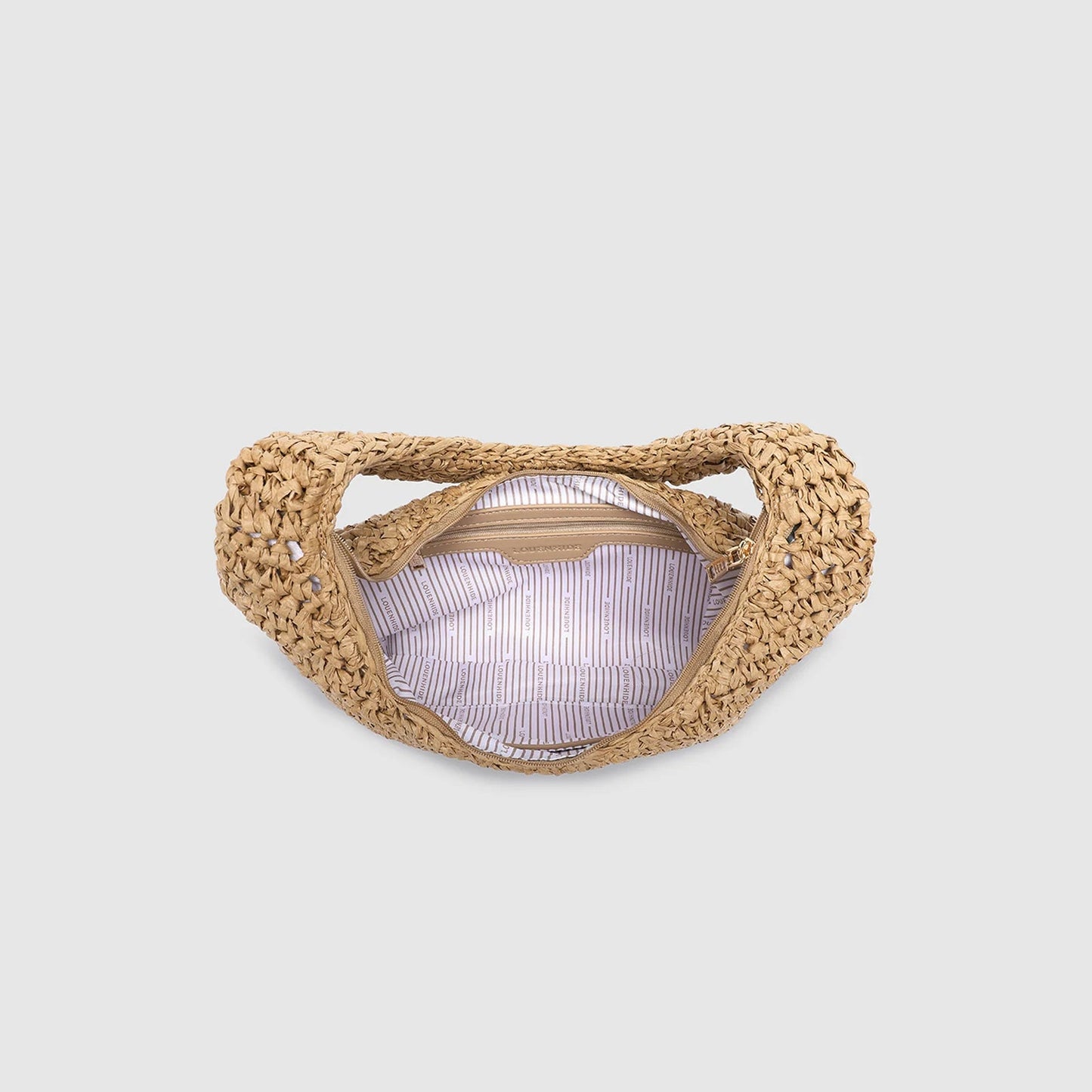 Nellie Shoulder Bag Raffia in Natural