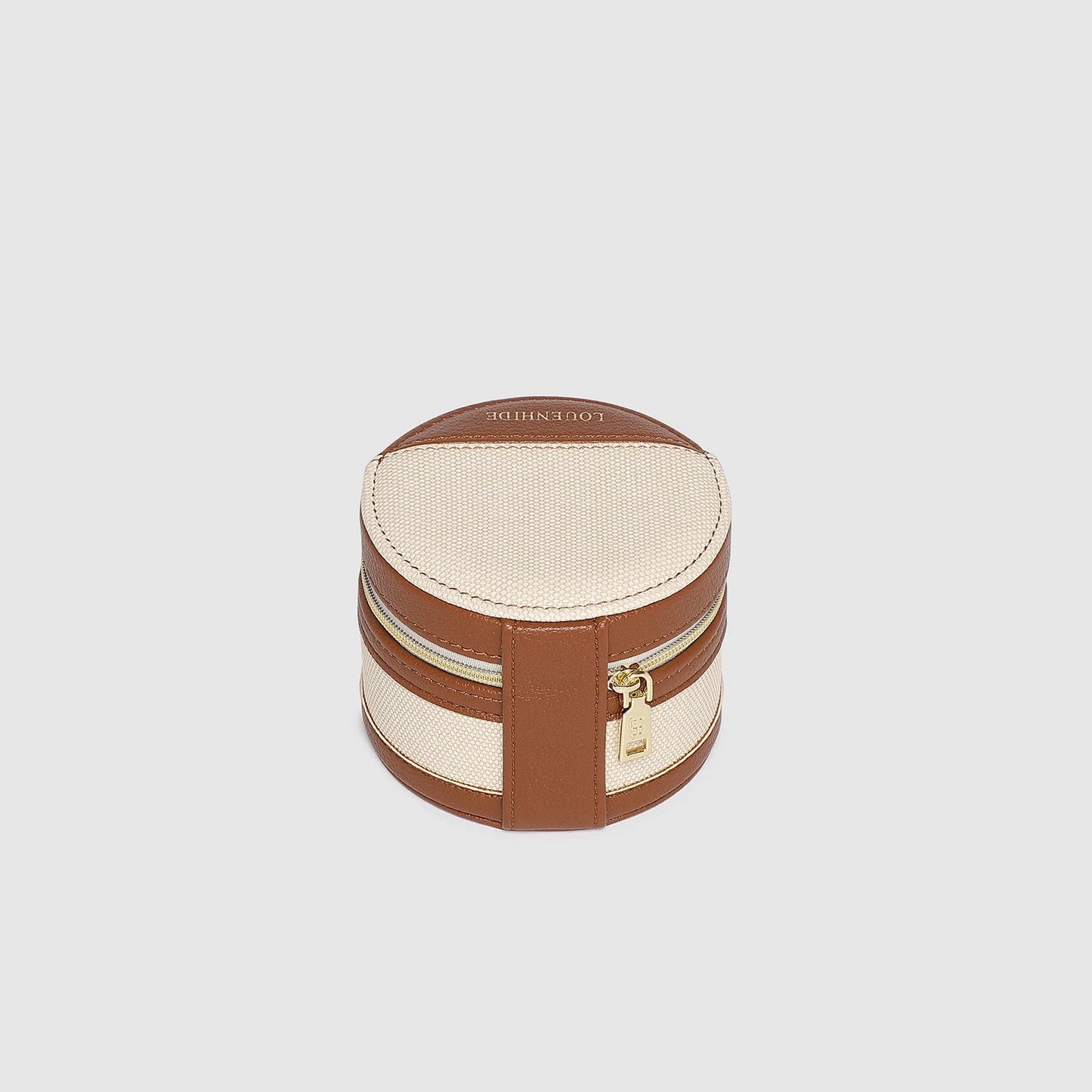Loz Jewellery Box in Canvas Tan