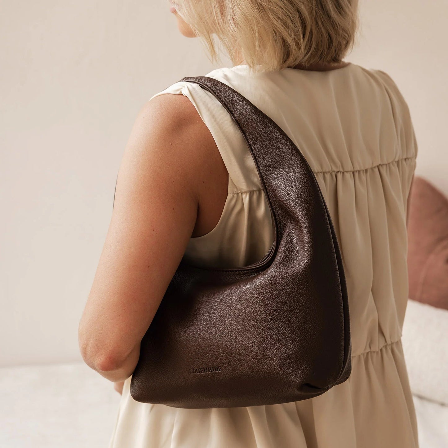 Mini Monaco Shoulder Bag Chocolate