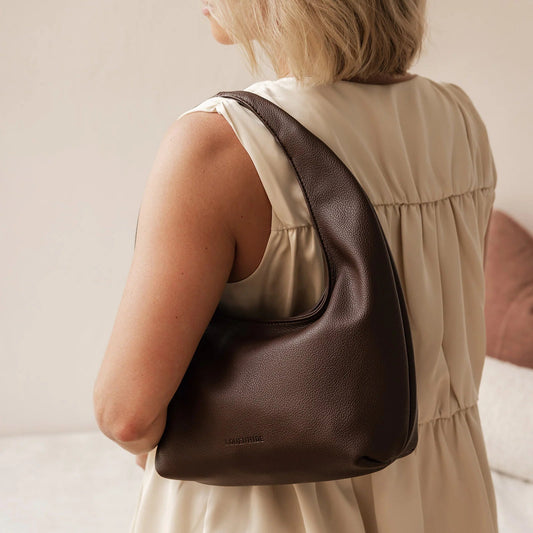 Mini Monaco Shoulder Bag Chocolate