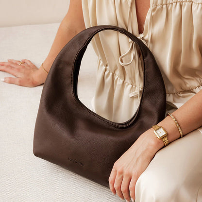 Mini Monaco Shoulder Bag Chocolate