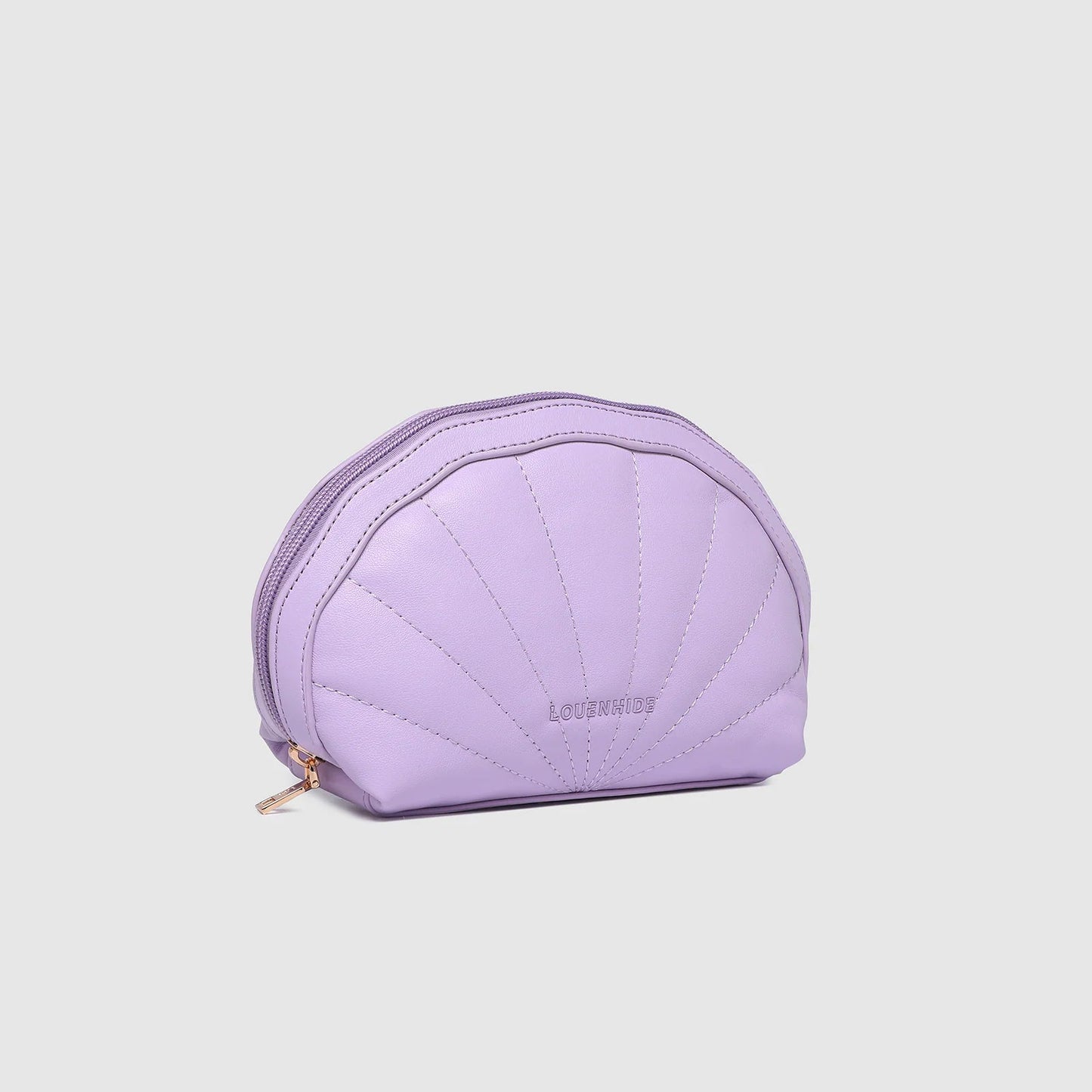 Shell Makeup Pouch Lilac