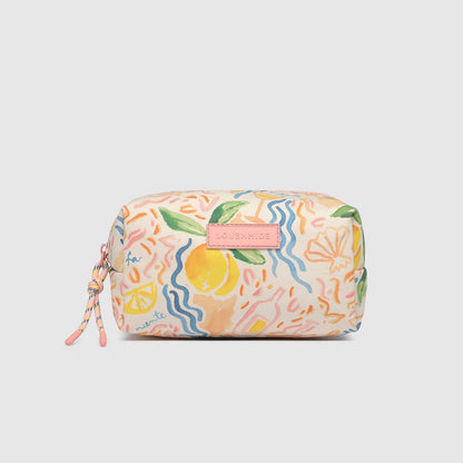 Bambi Makeup Pouch Lemon Print