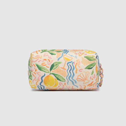 Bambi Makeup Pouch Lemon Print