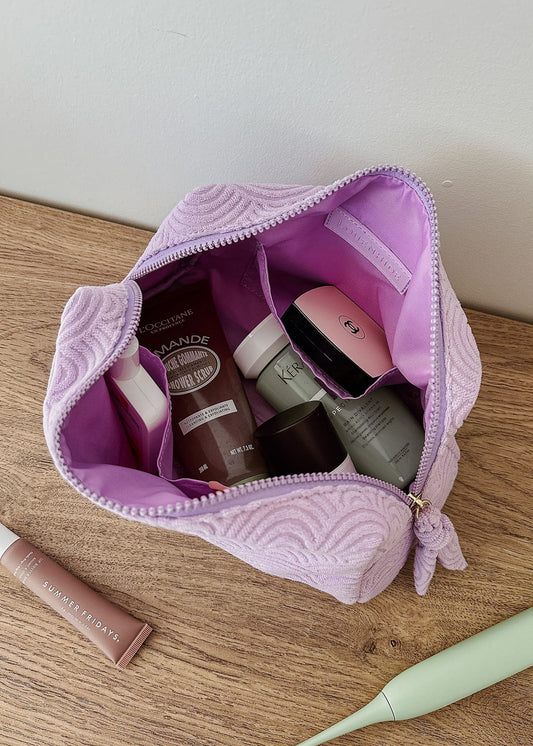 Destiny Cosmetic Bag Lilac by Louenhide
