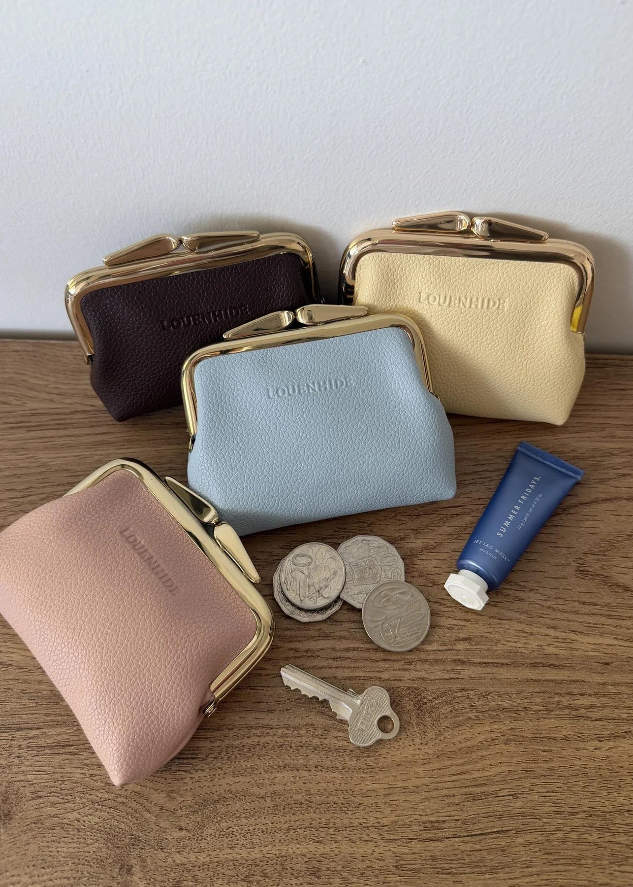 Ponto Coin Purse in Pale Blue