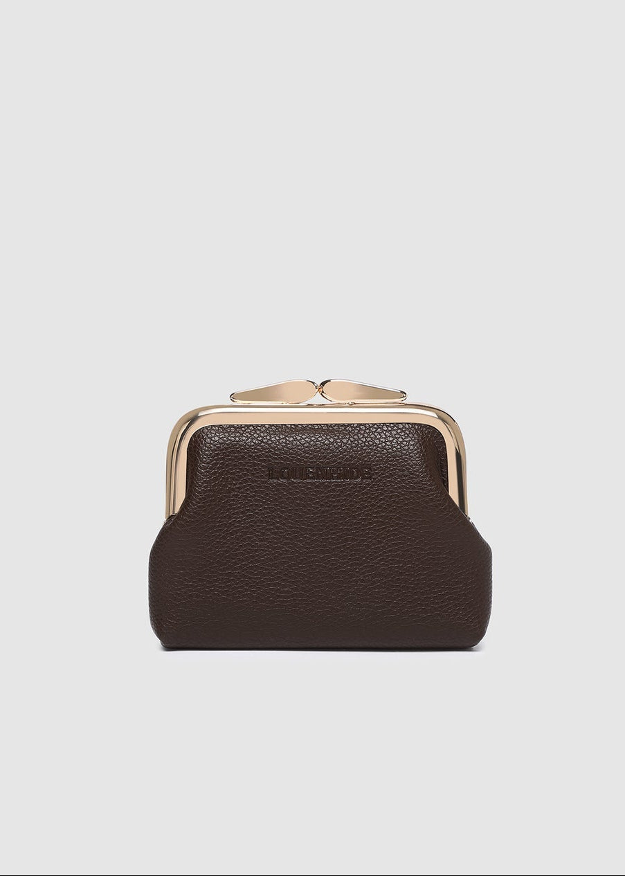 Ponto Coin Purse in Chocolate