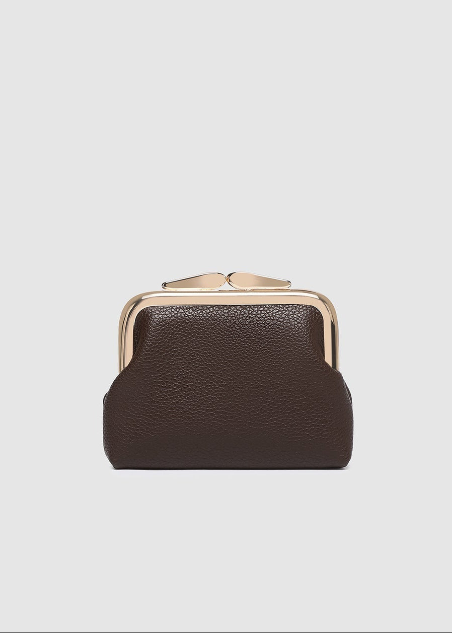 Ponto Coin Purse in Chocolate