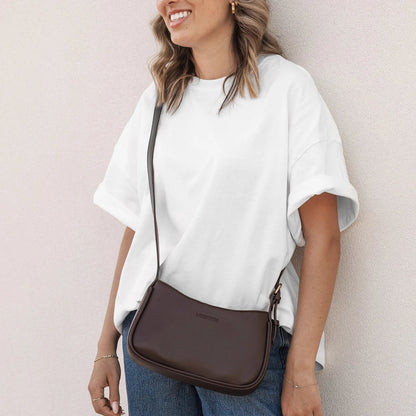 Ivy Shoulder Bag Chocolate