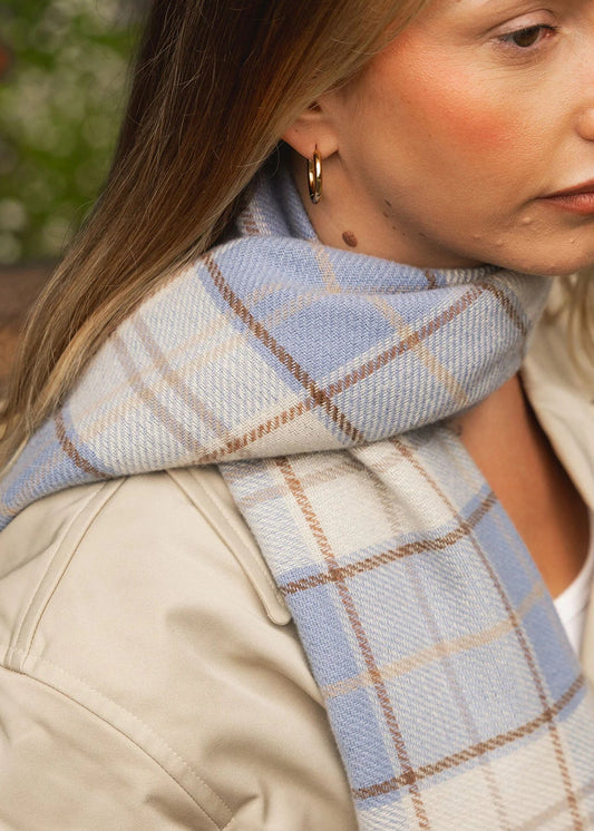 Soft Scarf Somerset Blue Chambray by Louenhide