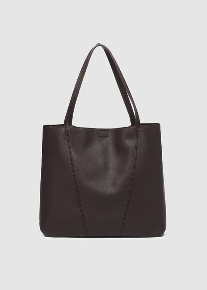 Colby Tote Bag in Chocolate