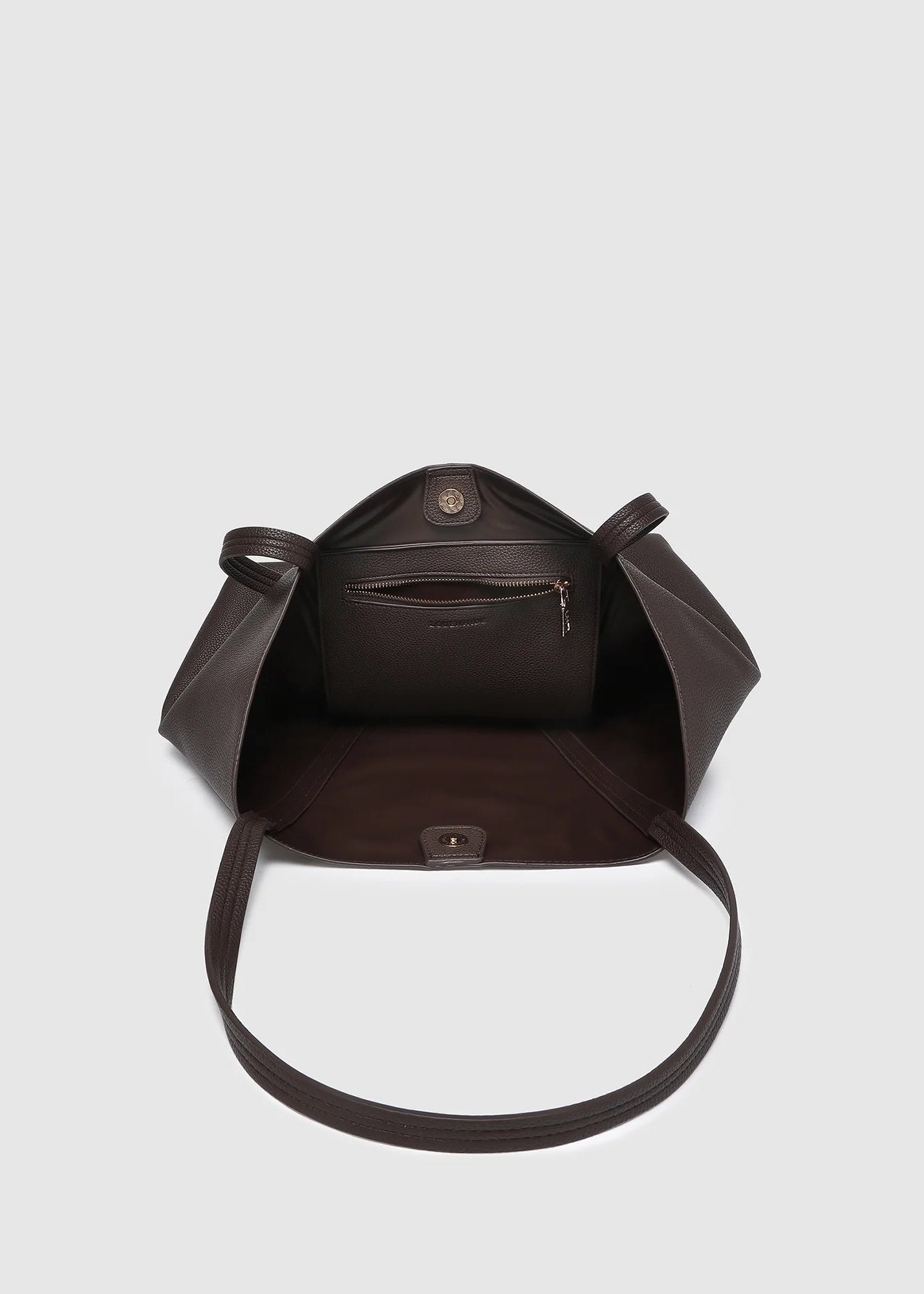 Colby Tote Bag in Chocolate