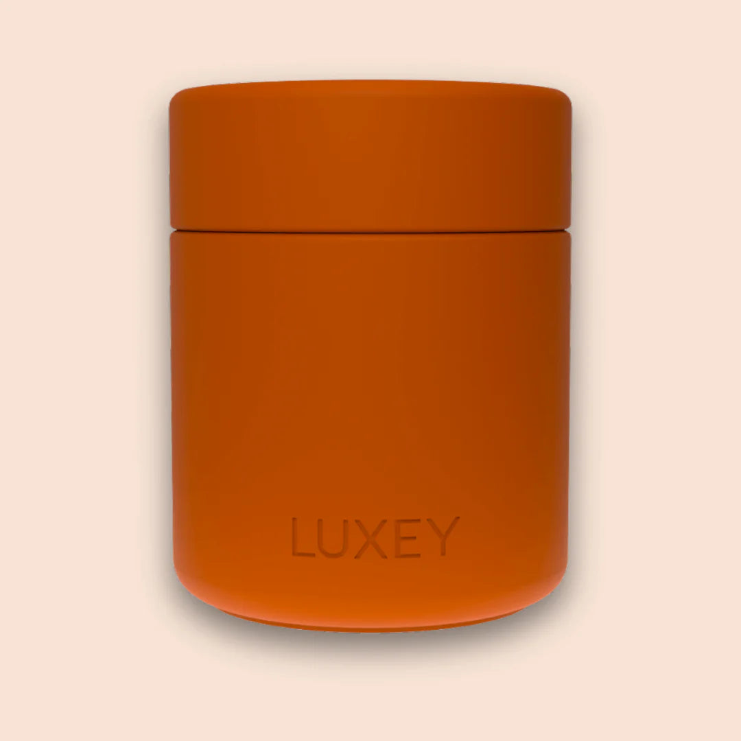 MiniLUX Reusable Glass Coffee Cup in Copper