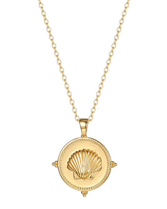 Isola Sun Necklace 18k Gold