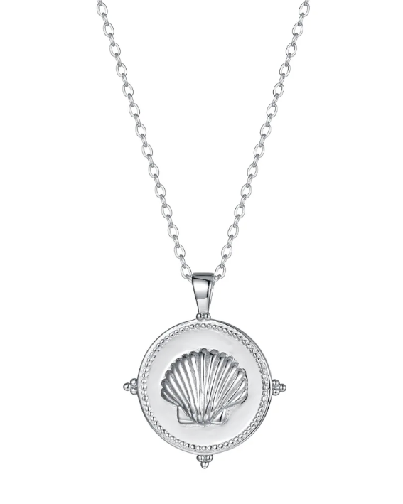 Isola Sun Necklace Sterling Silver