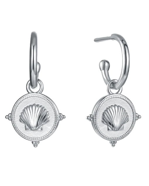 Isola Sun Earrings Sterling Silver
