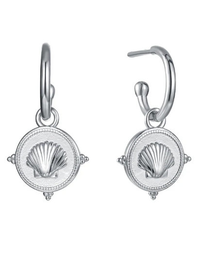 Isola Sun Earrings Sterling Silver