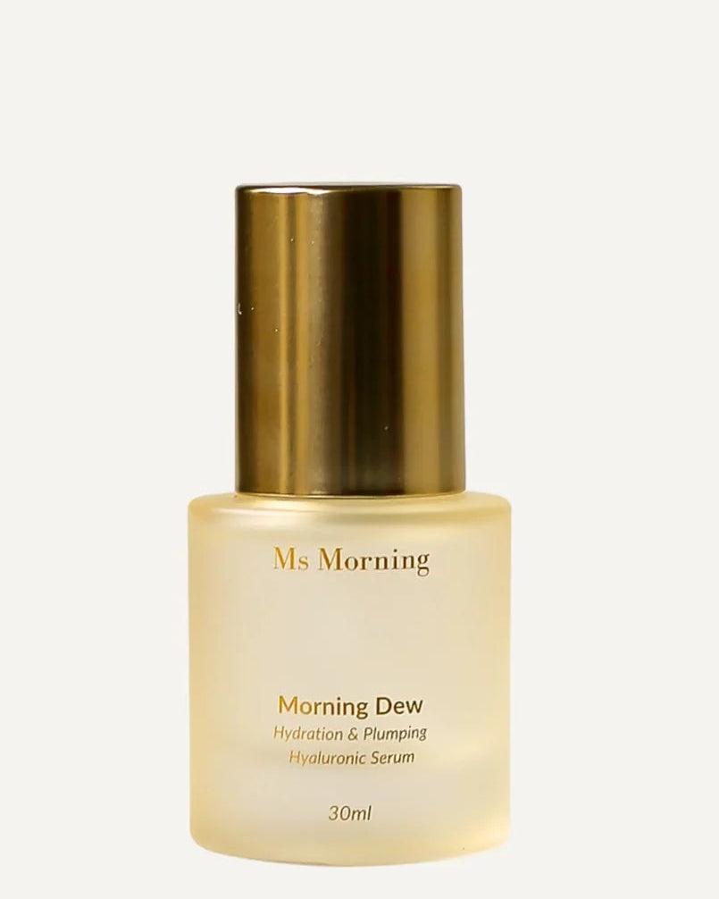 Ms Morning Morning Dew hyaluronic serum hydration and plumping skincare
