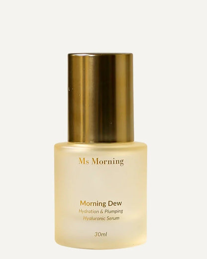 Ms Morning Morning Dew hyaluronic serum hydration and plumping skincare