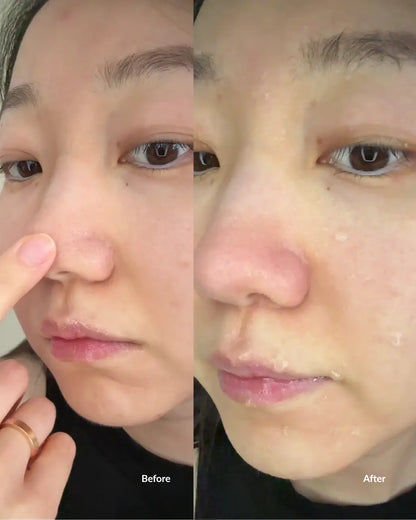 Ms Morning skincare cleanser for balanced refreshed skin. Spa Like cleanser review, before and after.