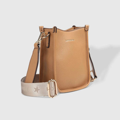 Parker Phone Crossbody Bag Camel