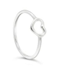 Pixie Petite Heart Ring Sterling Silver