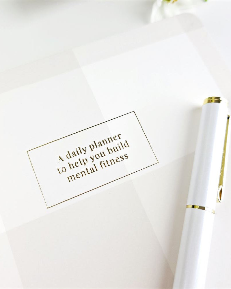 Day Organiser - Make Your Mark 'Prioritise' Daily Planner Journal Navy