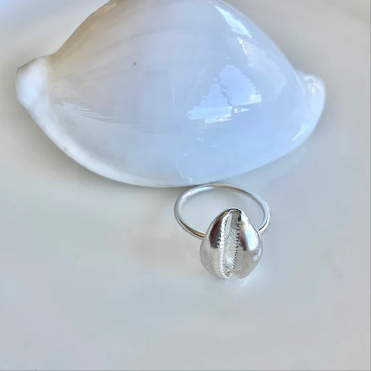 Cowrie Shell Ring
