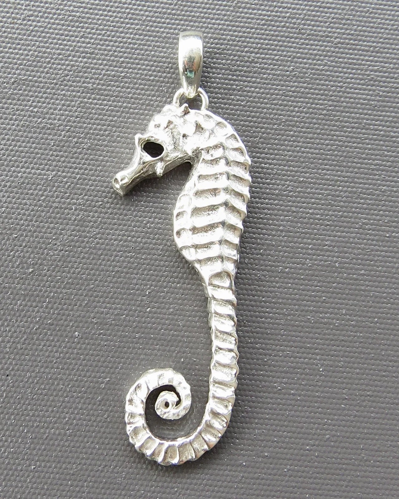 Seahorse Pendant & Freshwater Pearl Necklace Sterling Silver