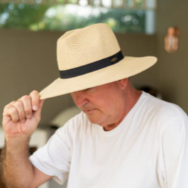 Roy Panama Hat Cream (Unisex)