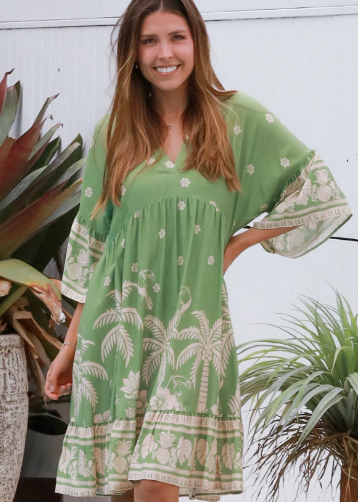Ellen Short Dress by Salty Palm