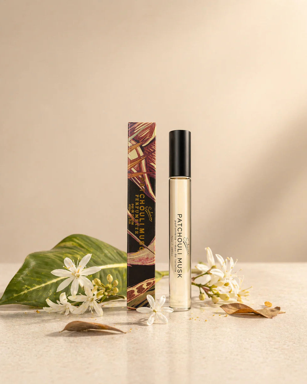 Patchouli Musc Perfumette Travel Roller by Sohum 15ml