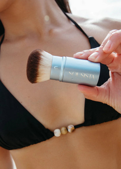 Retractable Kabuki Makeup Brush by Sol Sista Co